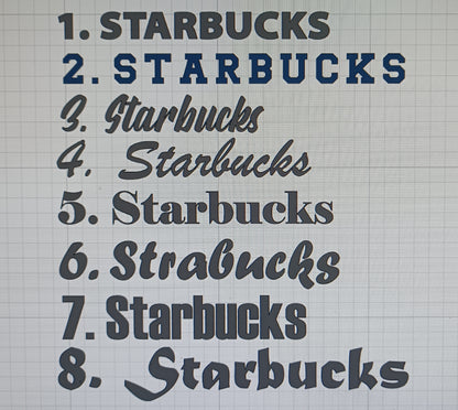 VASOS ESTILO STARBUCKS