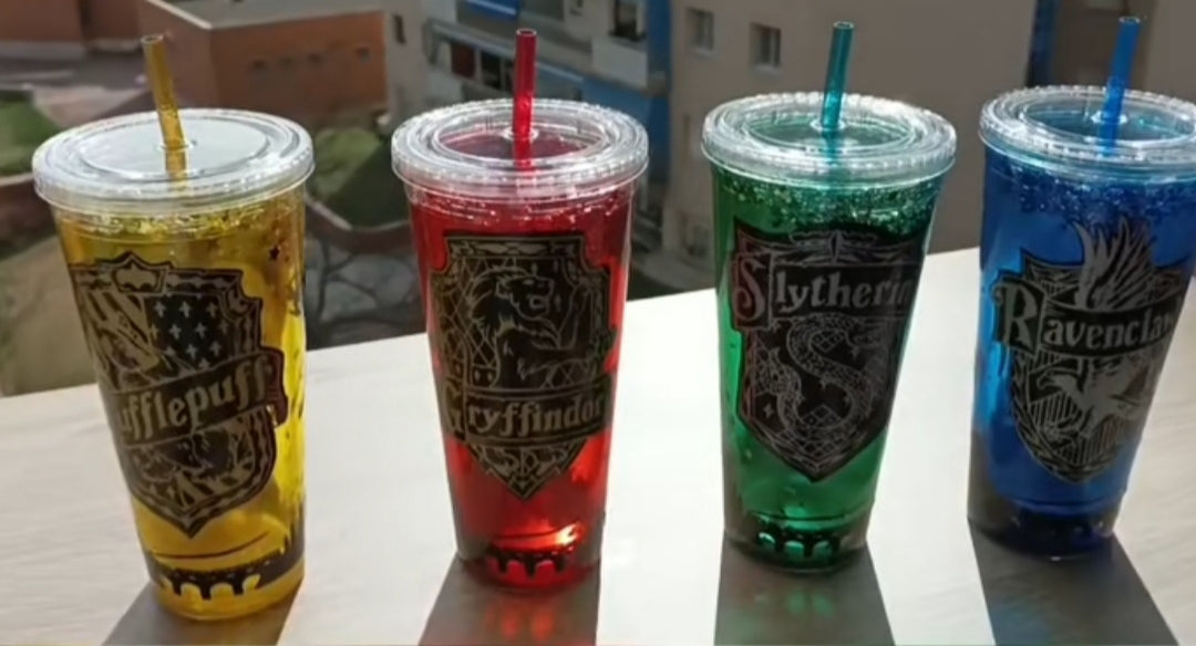 VASOS DE LAS CUATROS CASAS  1º COLECCION
