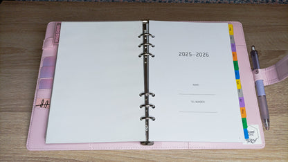 AGENDA PERSONALIZADA CON SOBRES AHORRO Y AGENDA 2026